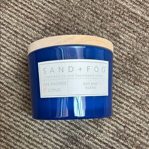 Sand and Fog candle Sun Washed Citrus.